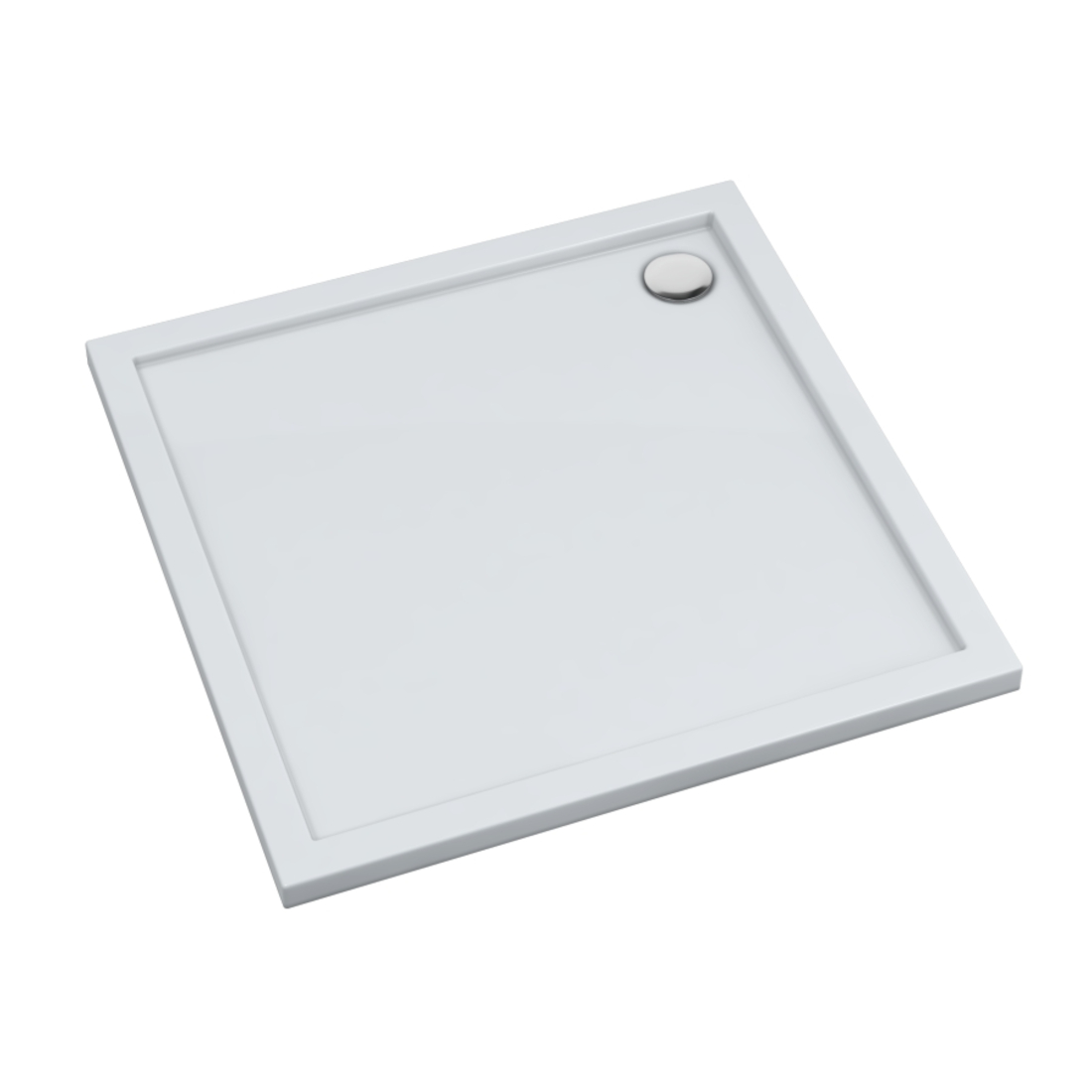 Schedline Estima čtvercová sprchová vanička 80x80 cm bílá 3SP.E1K-8080
