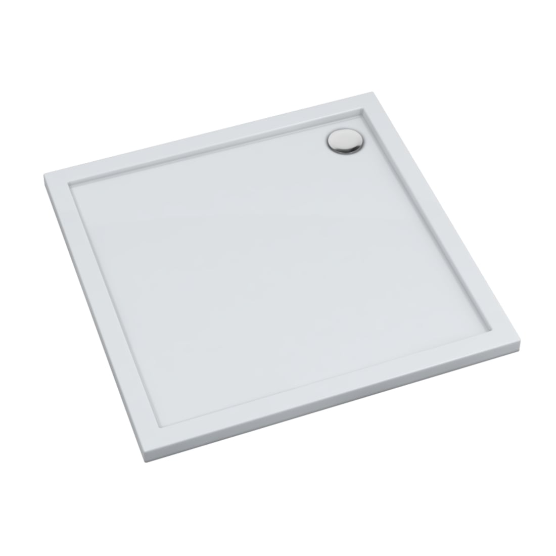 Schedline Estima čtvercová sprchová vanička 75x75 cm bílá 3SP.E2K-7575