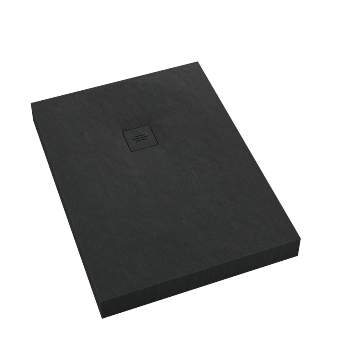 Schedline Nonlimits Black Stone obdélníková sprchová vanička 120x90 cm černá 3ST.N1P-90120/C/ST-M1/C/ST