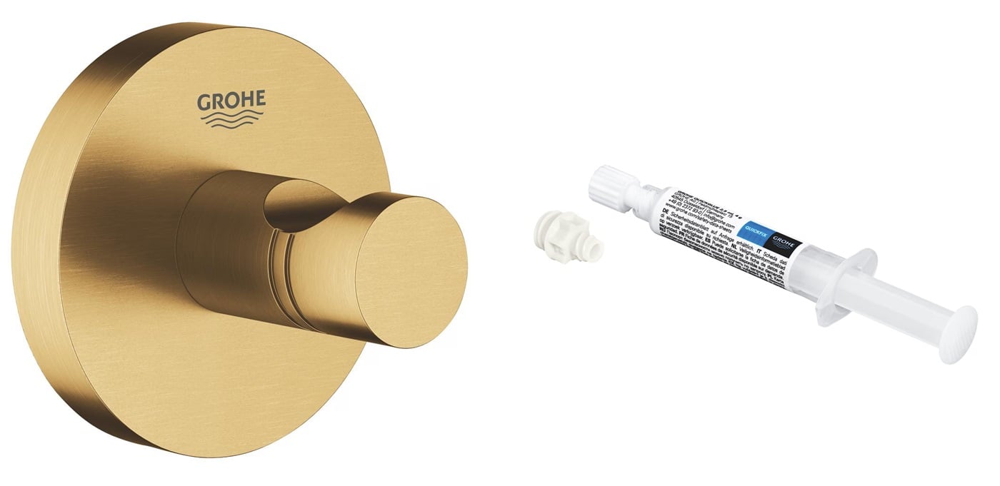Sada věšák na ručník Grohe Start 41173GN0, lepidlo Grohe QuickGlue 41127000