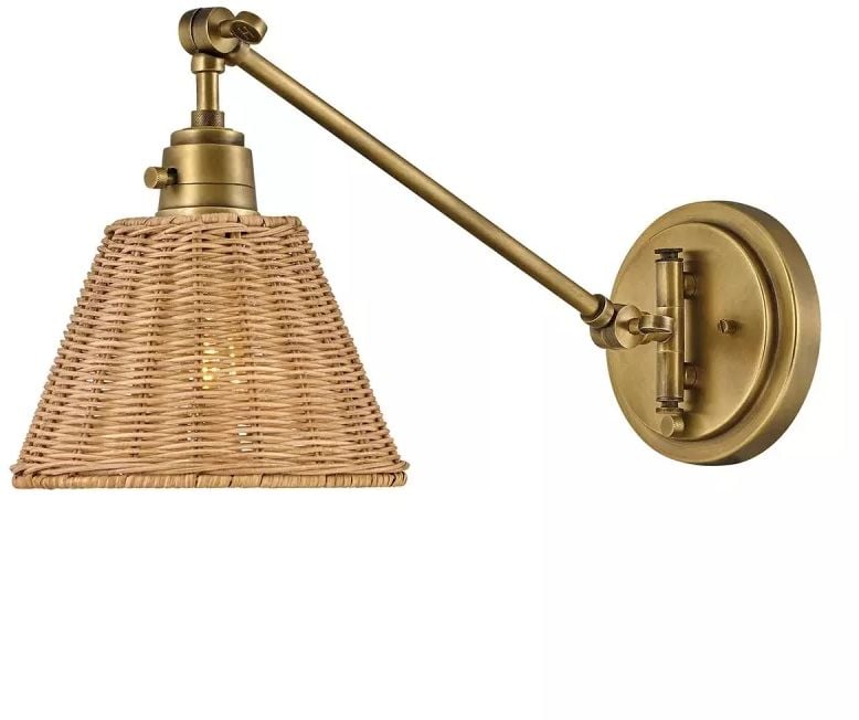 Elstead Lighting Arti nástěnné svítidlo 1x60 W mosaz HK-ARTI-1W-HB-NR