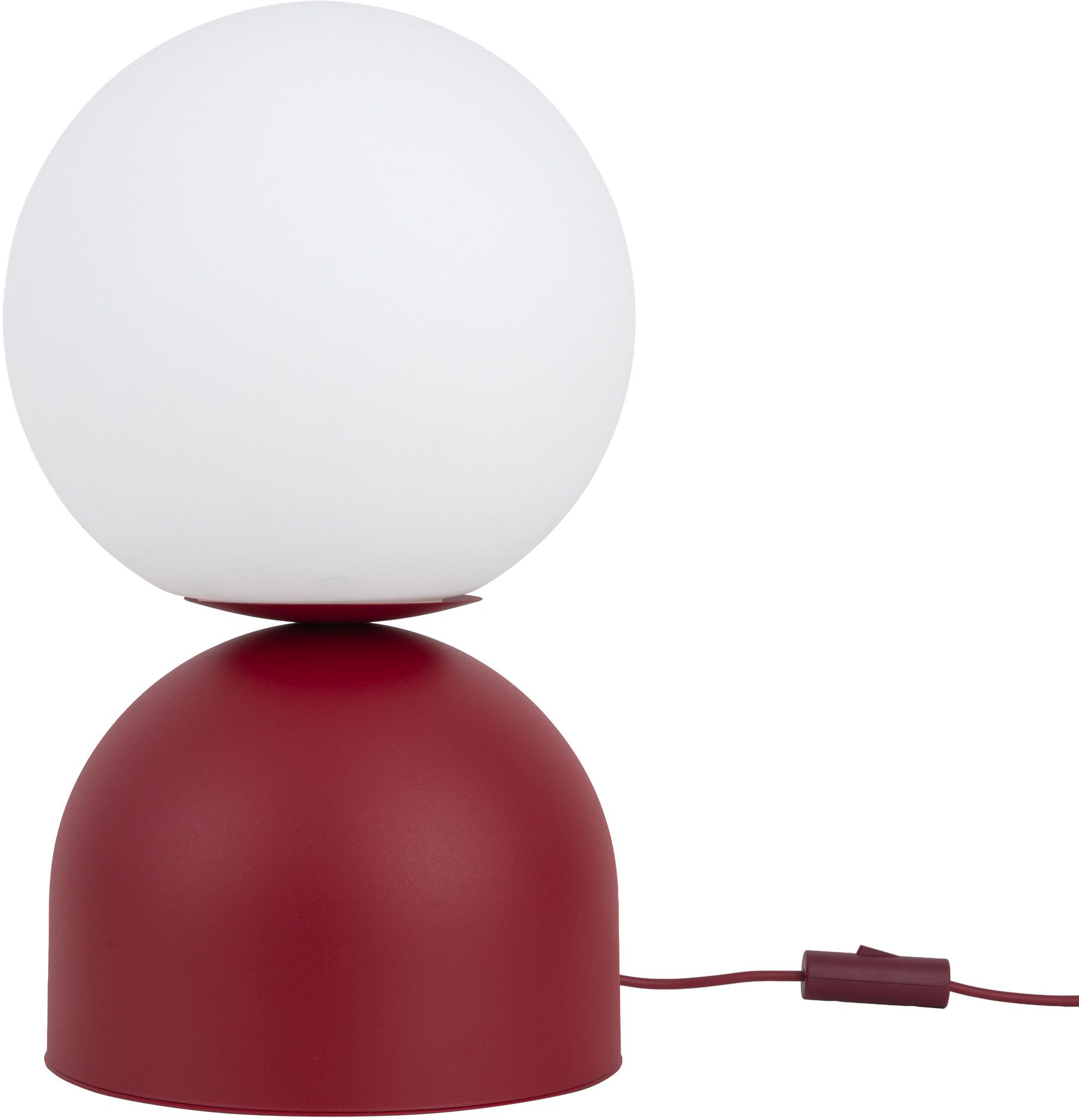 TK Lighting Miki dětská noční lampička 1x15 W bílá-vínová 16217