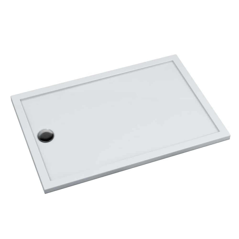 Schedline Sharper obdélníková sprchová vanička 140x90 cm bílá 3S.S2P-90140