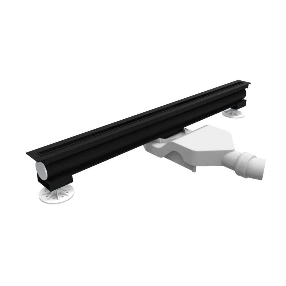 Schedline Thin Flow kryt lineárního odtoku 70 cm černá SOLBV1-70012C