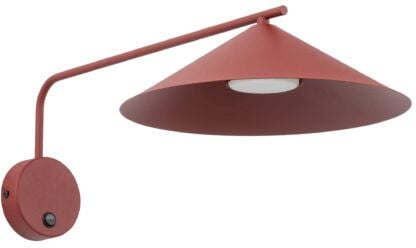 TK Lighting Lume S nástěnné svítidlo 1x11 W vínová 11693