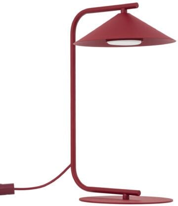 TK Lighting Lume stolní lampička 1x11 W vínová 16215