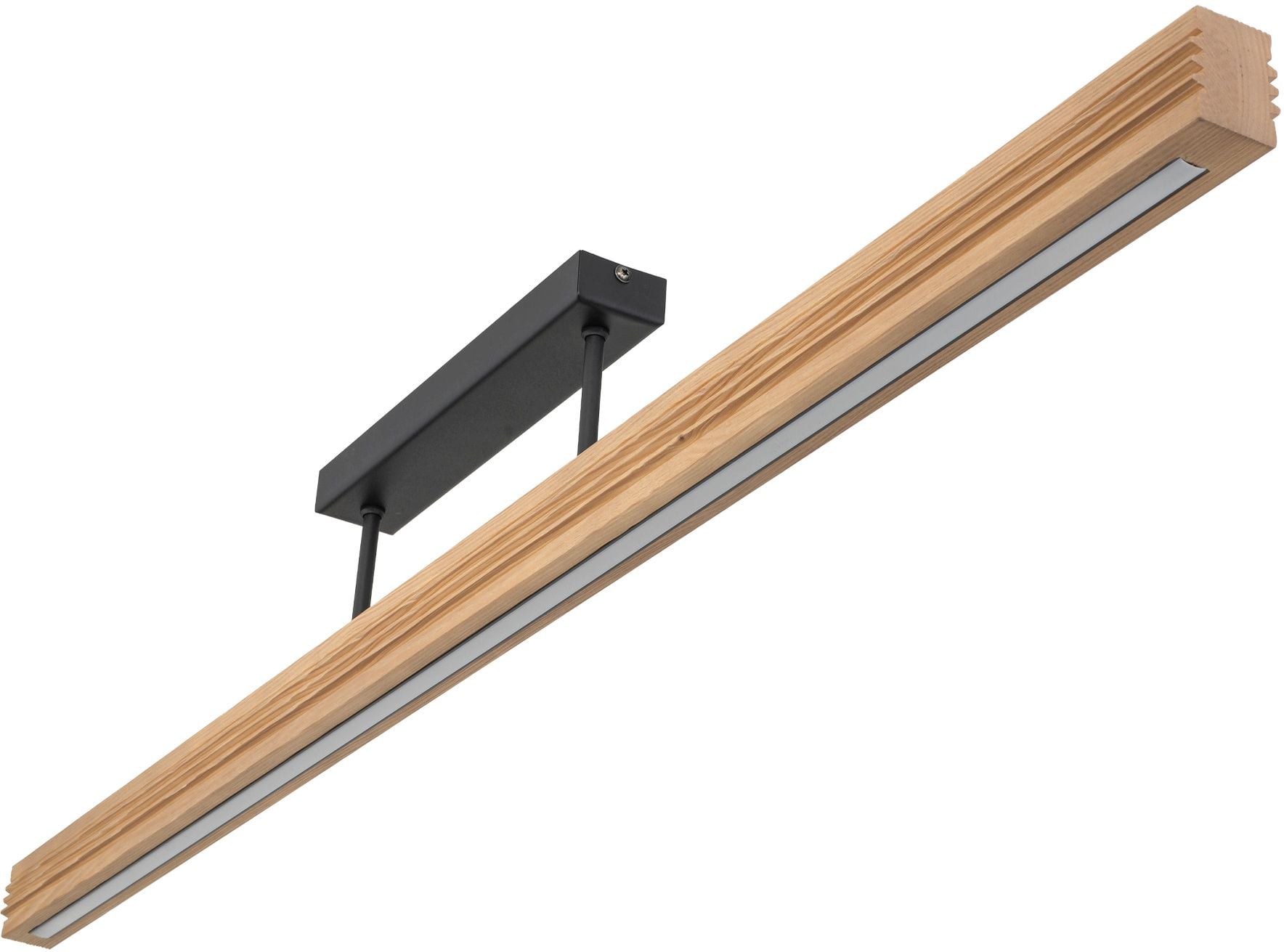 TK Lighting Viga Wood Led stropní světlo 1x25 W dřevo 11691