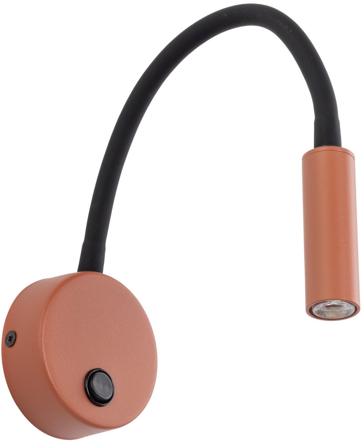 TK Lighting Lagos nástěnné svítidlo 1x8 W černá-červená 11448