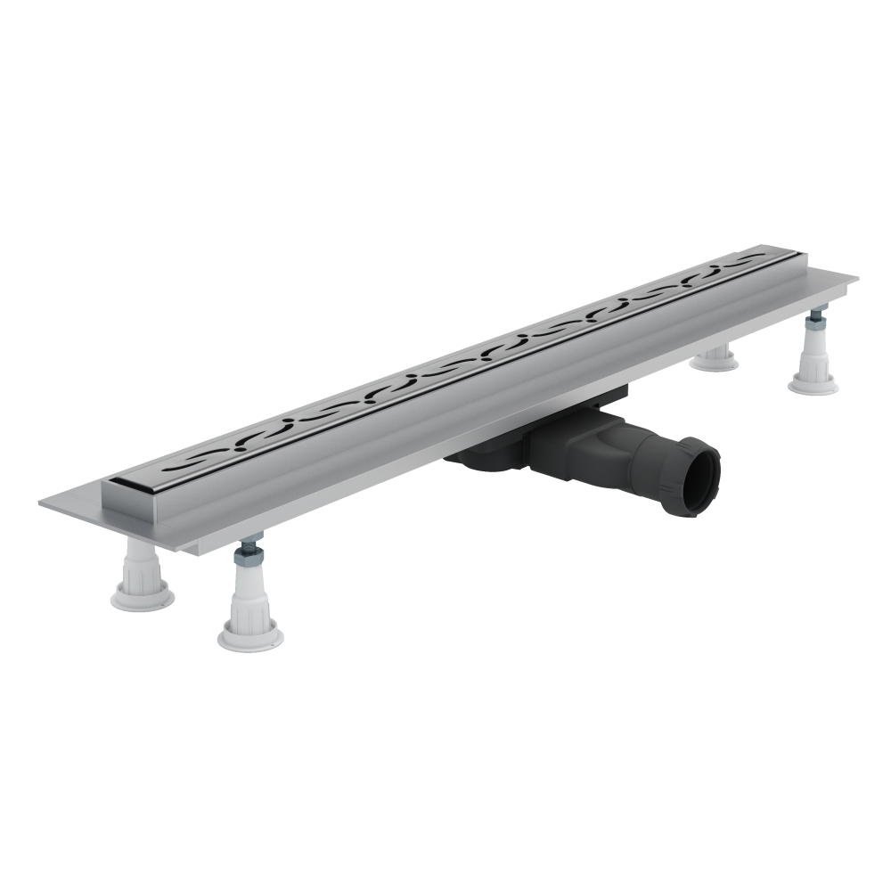 Schedline Slight Line Low odtokový žlábek 90 cm ocel SOLSP-90035LOW