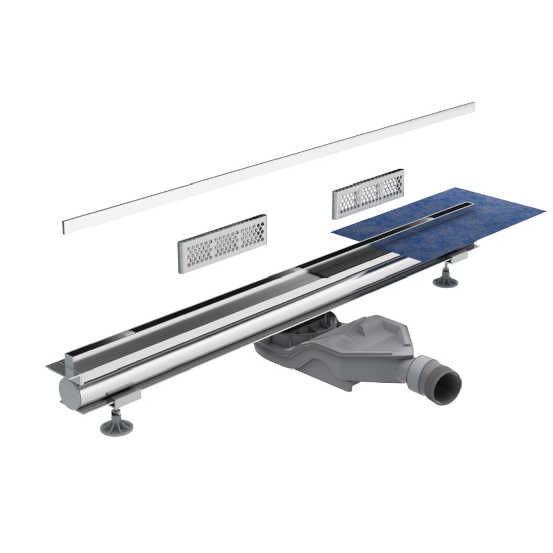 Schedline Thin Line odtokový žlábek 90 cm ocel SOL-90012