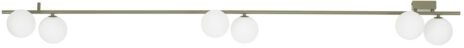 TK Lighting Imelo stropní světlo 6x8 W bílá-zelená 11480