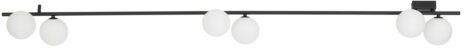 TK Lighting Imelo stropní světlo 6x8 W bílá-černá 11479