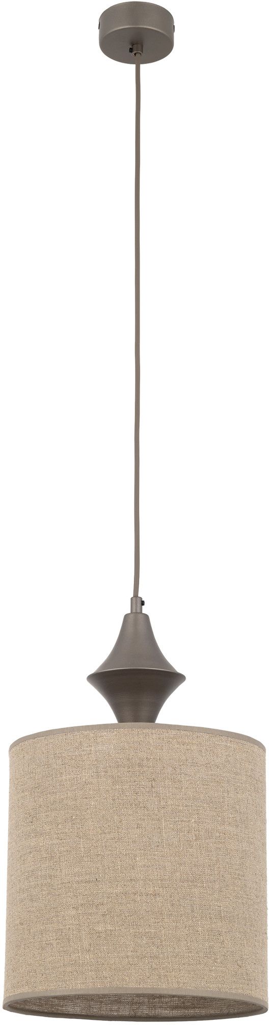TK Lighting Amura závěsné svítidlo 1x15 W hnědá 11438