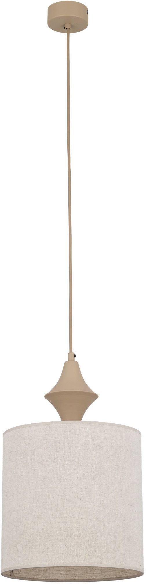 TK Lighting Amura závěsné svítidlo 1x15 W šedá/popelavá 11437