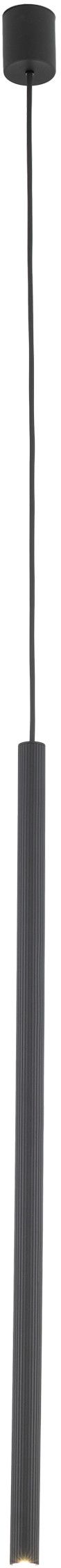 TK Lighting Ferro závěsné svítidlo 1x8 W černá 11422