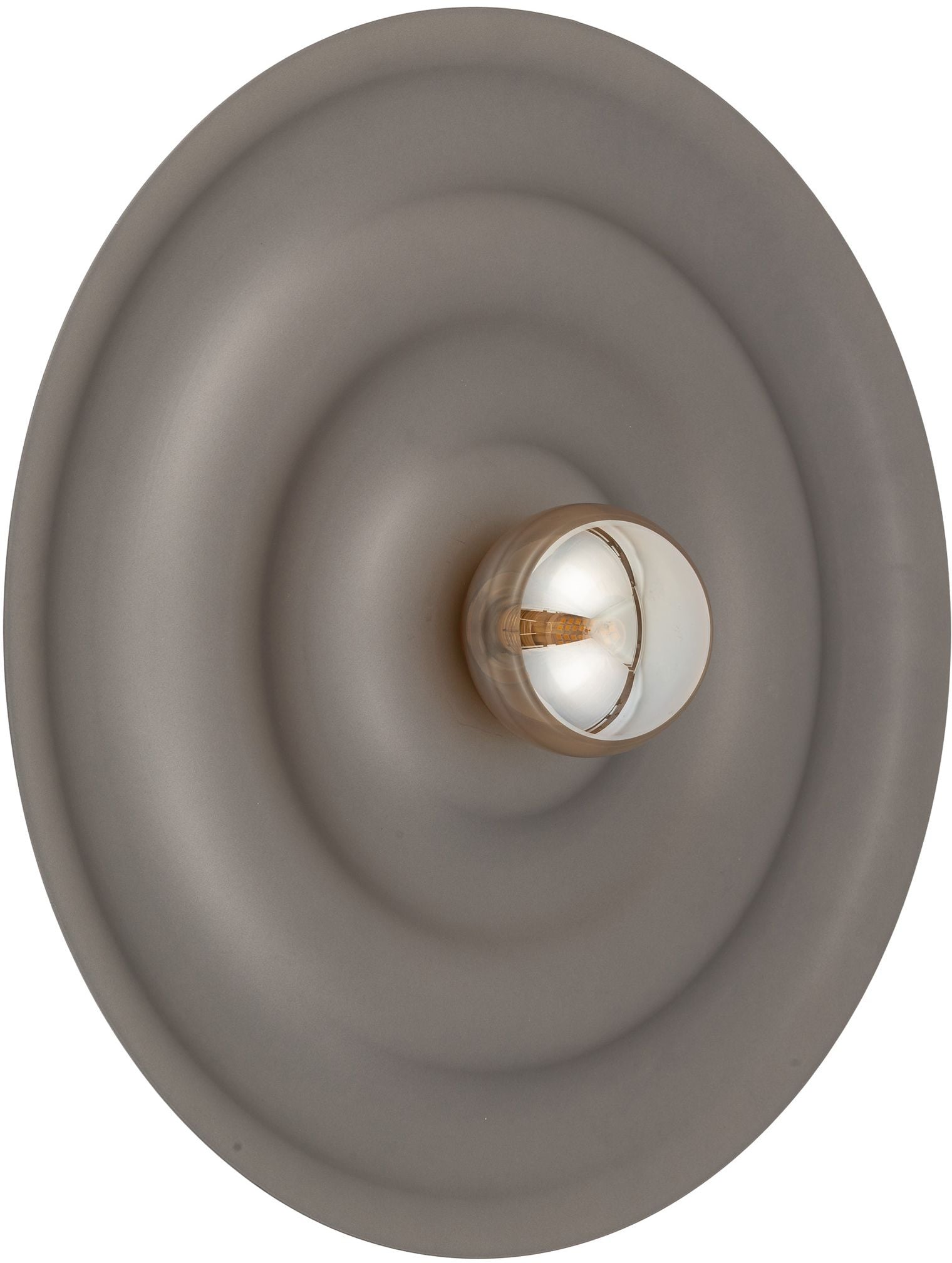 TK Lighting Onda nástěnné svítidlo 1x8 W hnědá 11412