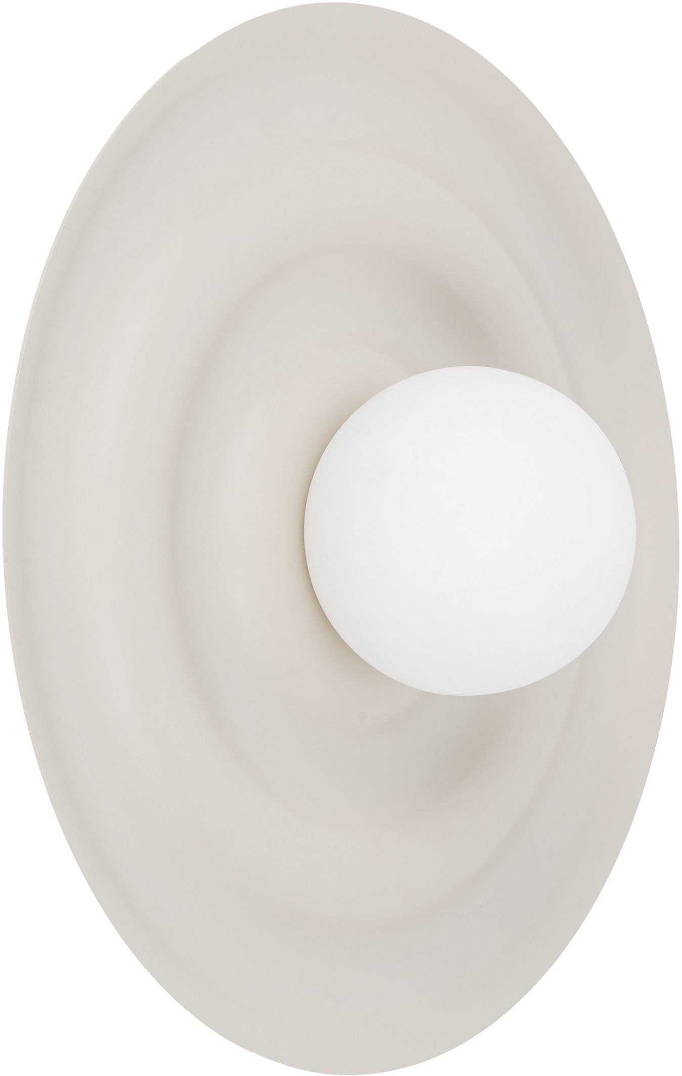 TK Lighting Onda nástěnné svítidlo 1x8 W mléčná 11409