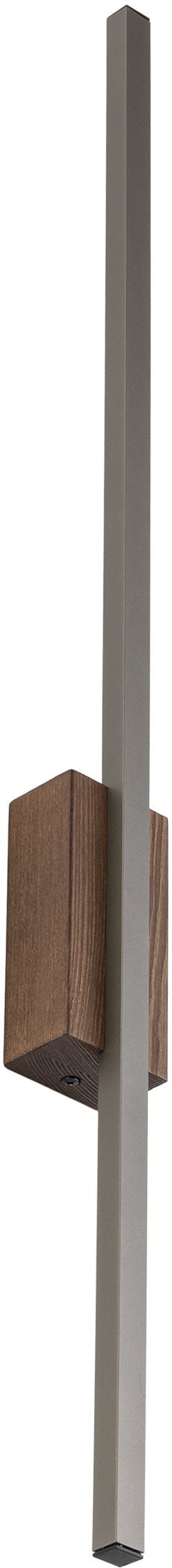 TK Lighting Flash nástěnné svítidlo 1x13 W hnědá 11404