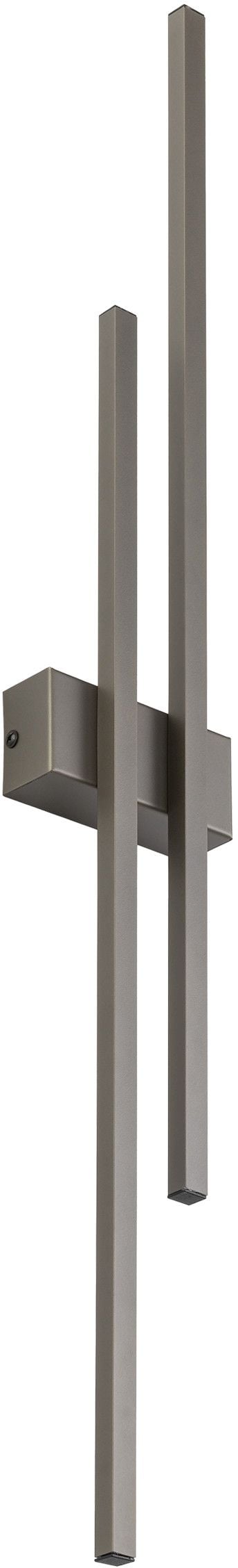 TK Lighting Flash nástěnné svítidlo 1x24 W hnědá 11401