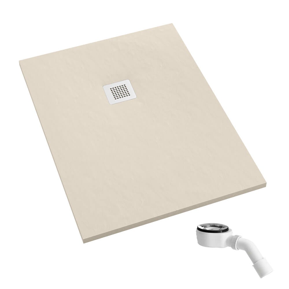 Schedpol Kalait Cashmere Stone obdélníková sprchová vanička 180x100 cm béžová 3.3131/PK/ST-M2