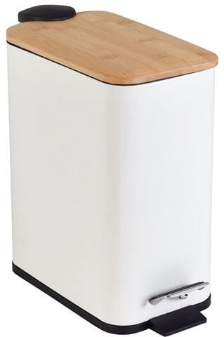 BISK Rado odpadkový koš 5 l bílá 08424