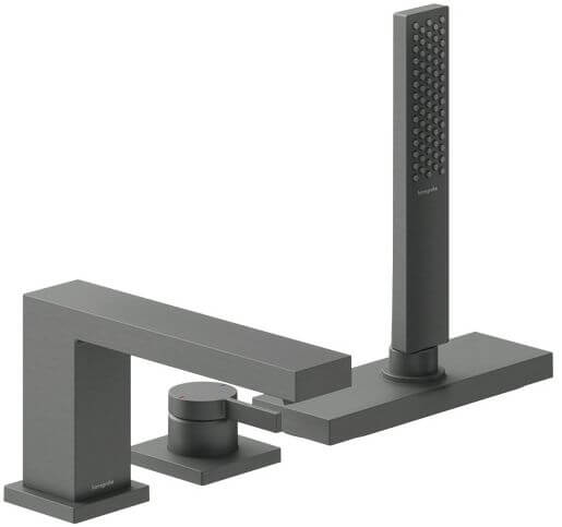 Hansgrohe Tecturis E vanová baterie na vanu černá 73443340