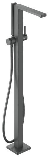 Hansgrohe Tecturis E vanová baterie volně stojící černá 73445340