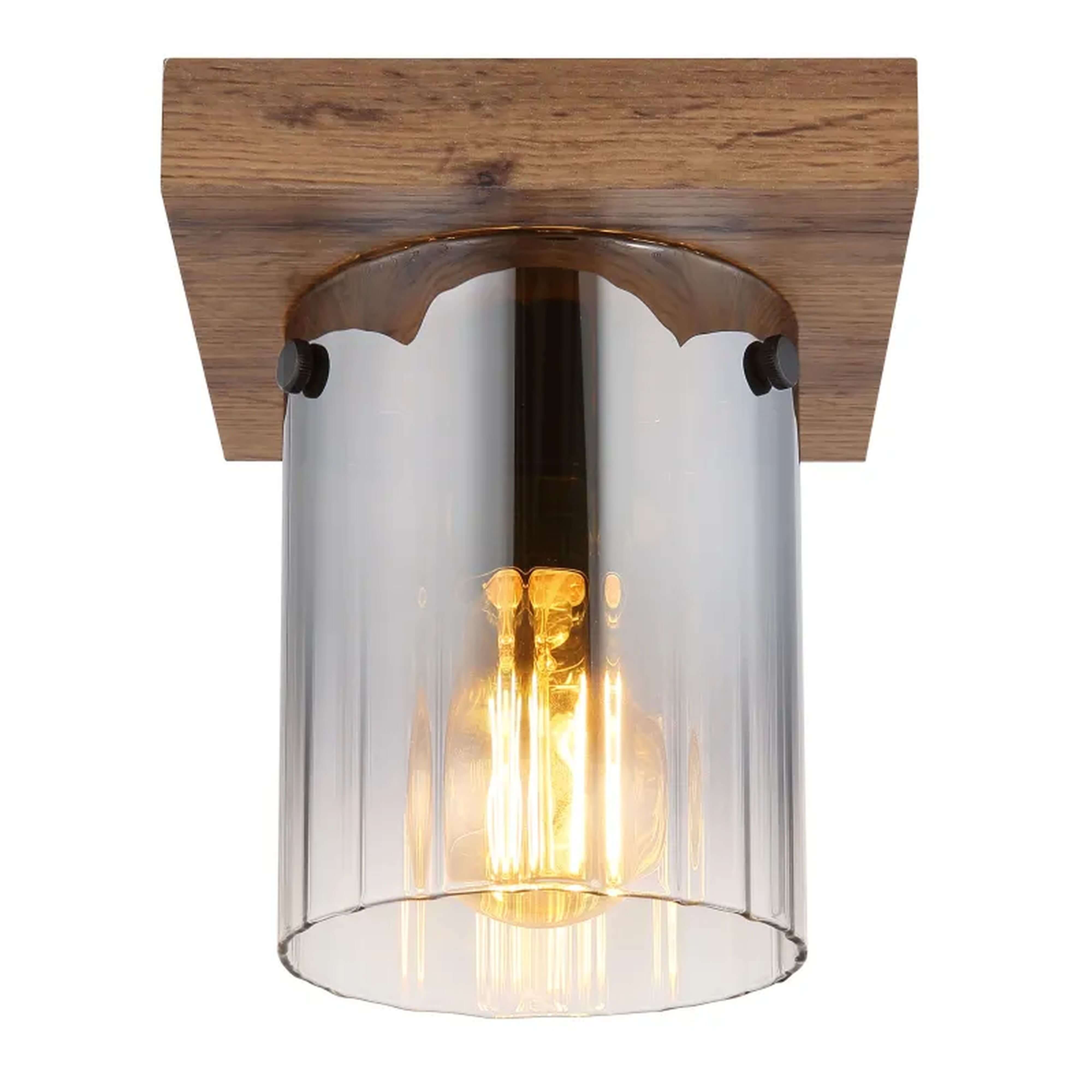 Globo Lighting Underwood stropní světlo 1x40 W dřevo-hnědá 15915-1
