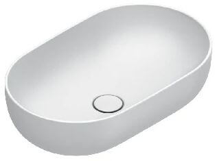 Catalano Sfera umyvadlo 60x37 cm oválné na pult bílá lesk 0522610021