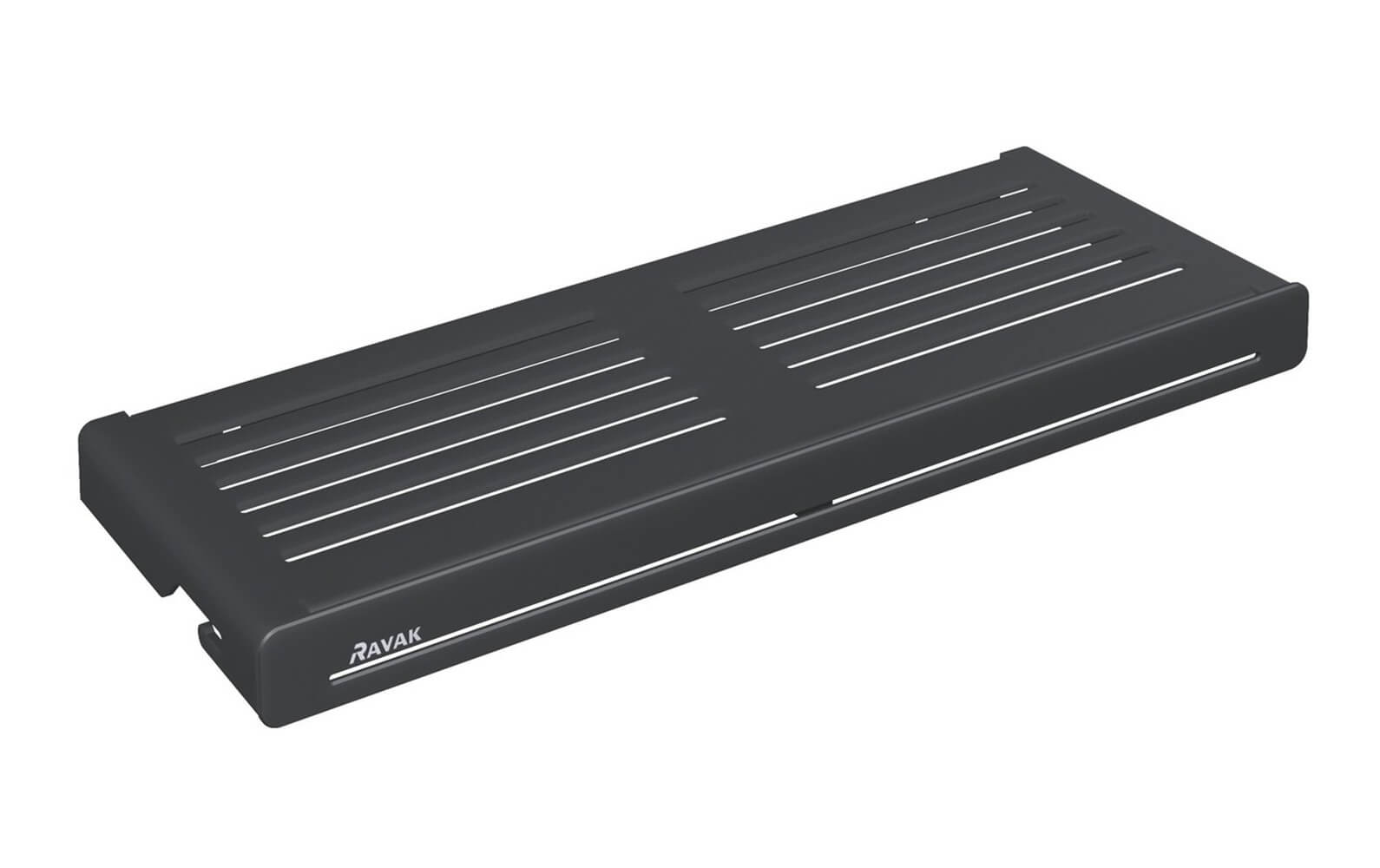 Ravak Slim polička černá X07P649