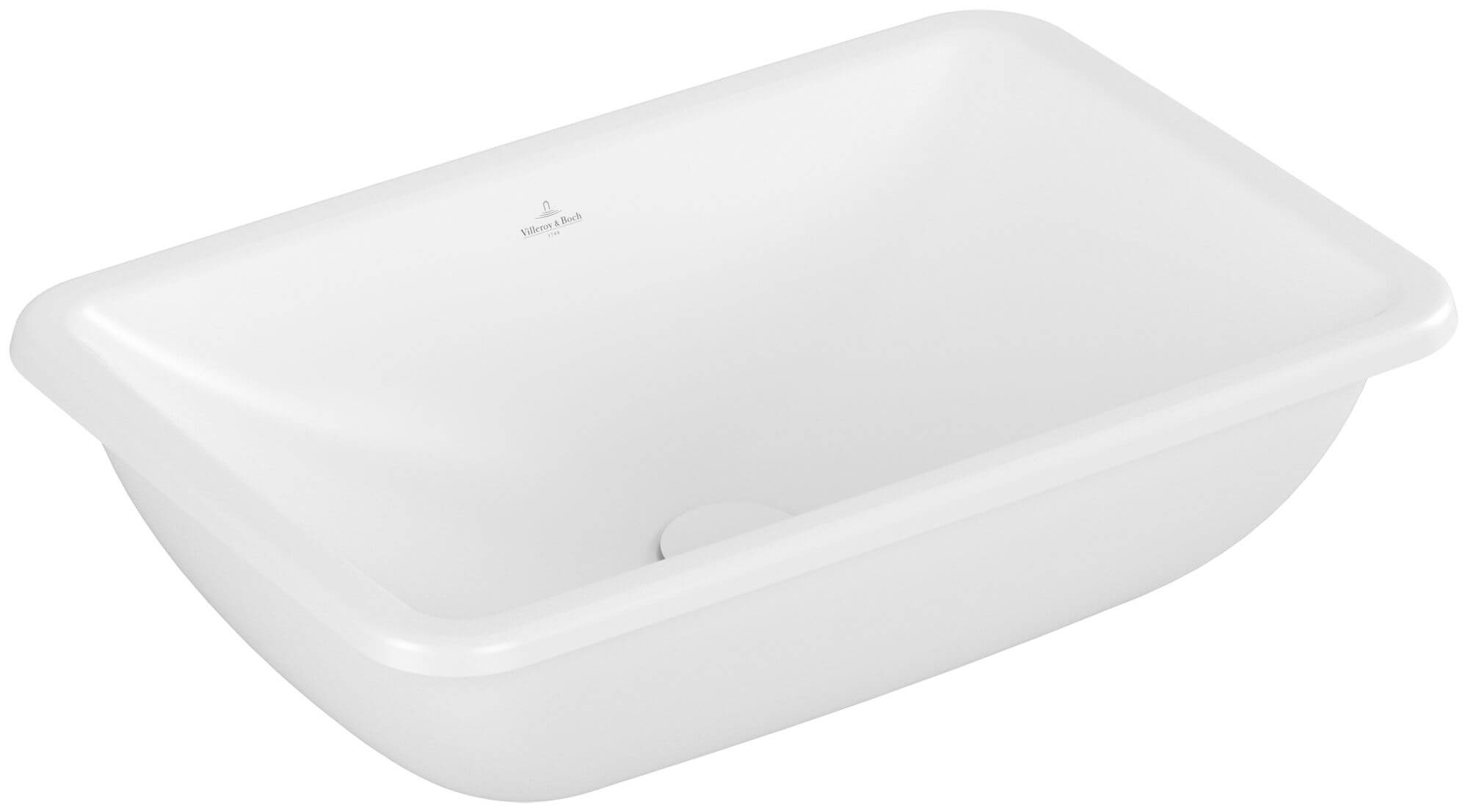 Villeroy & Boch Loop & Friends umyvadlo 54x34 cm obdélníkový pod pult bílá lesk 4A5700RW