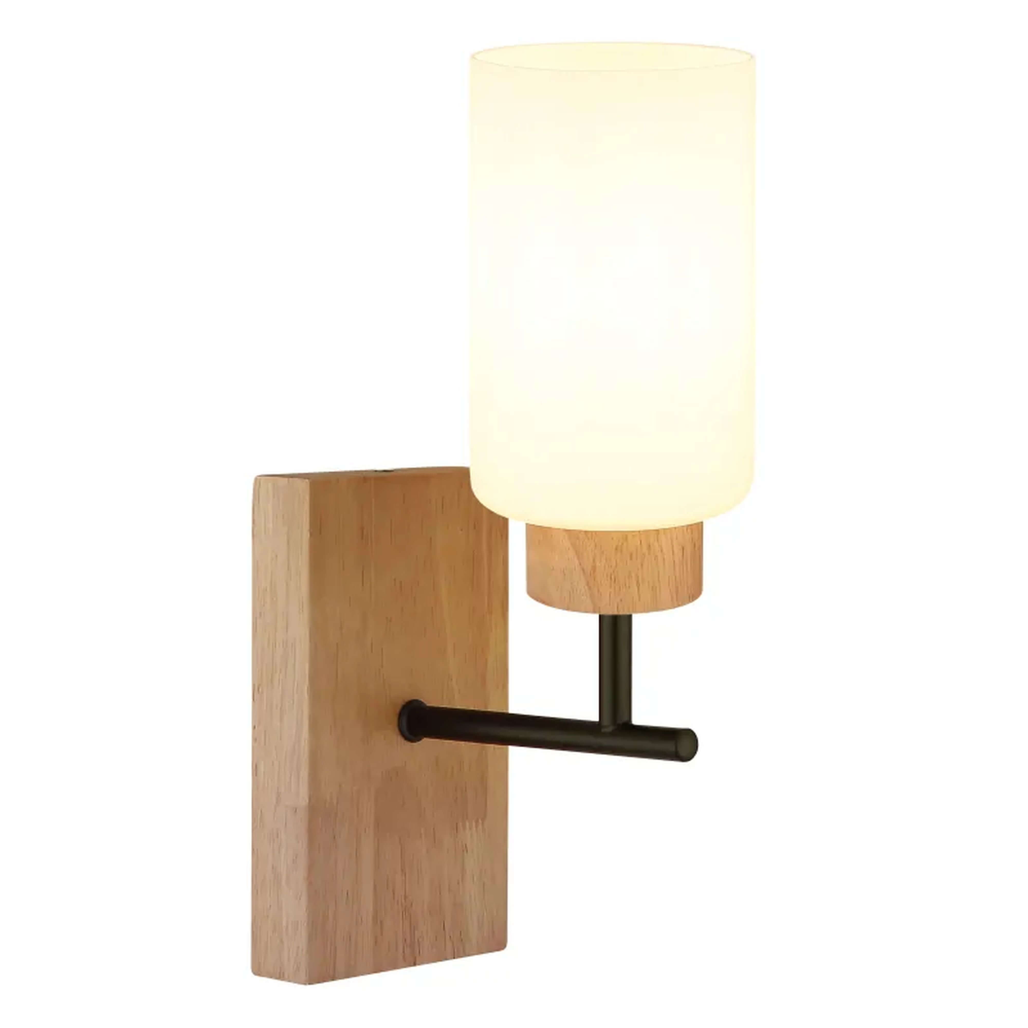 Globo Lighting Rowena nástěnné svítidlo 1x60 W bílá-hnědá 15977W