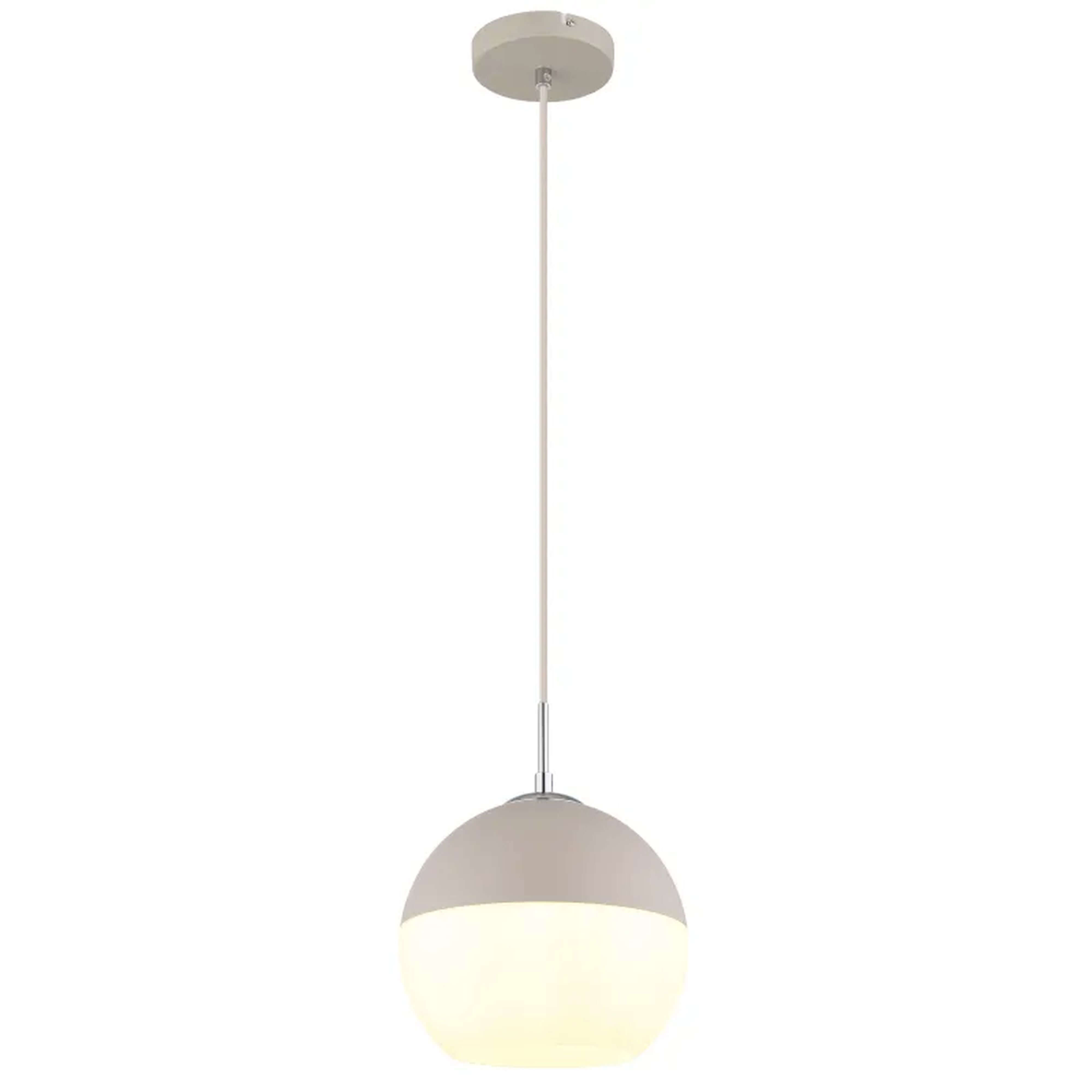 Globo Lighting Ragusa závěsné svítidlo 1x60 W písková 15999H1