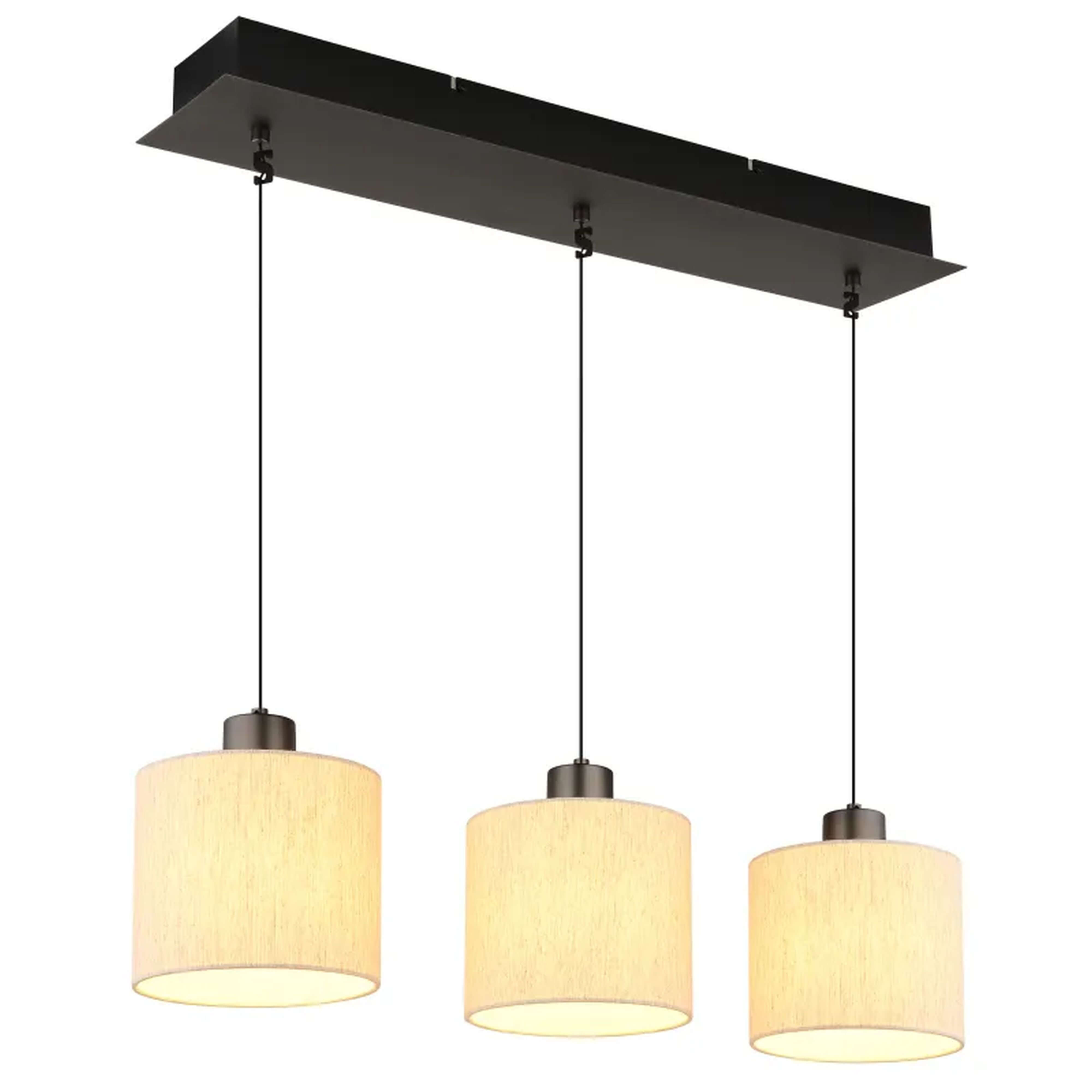 Globo Lighting Thea závěsné svítidlo 3x24 W béžová 31540308