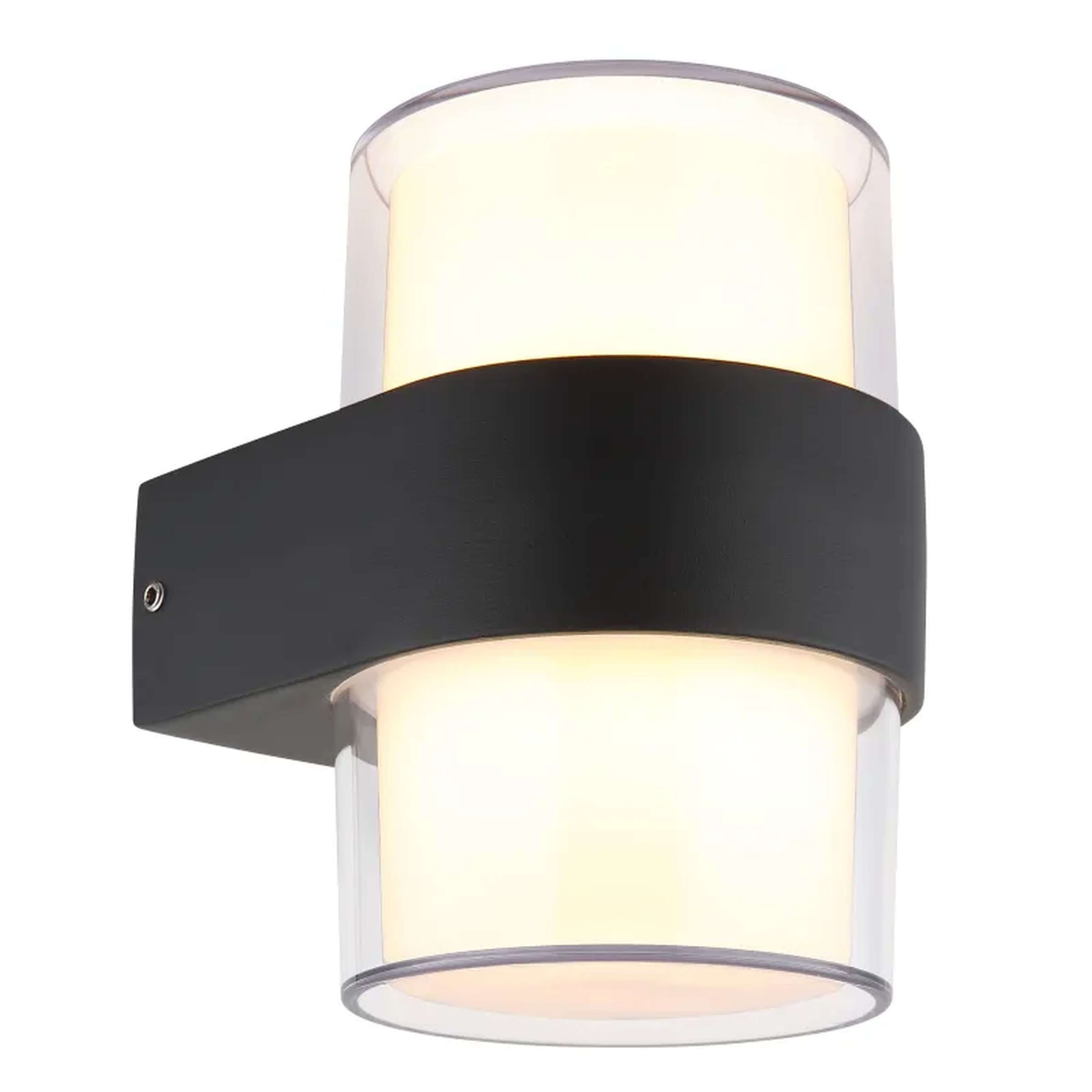 Globo Lighting Ignacio venkovní nástěnné svítidlo 1x10 W průhledná-antracitová 34317