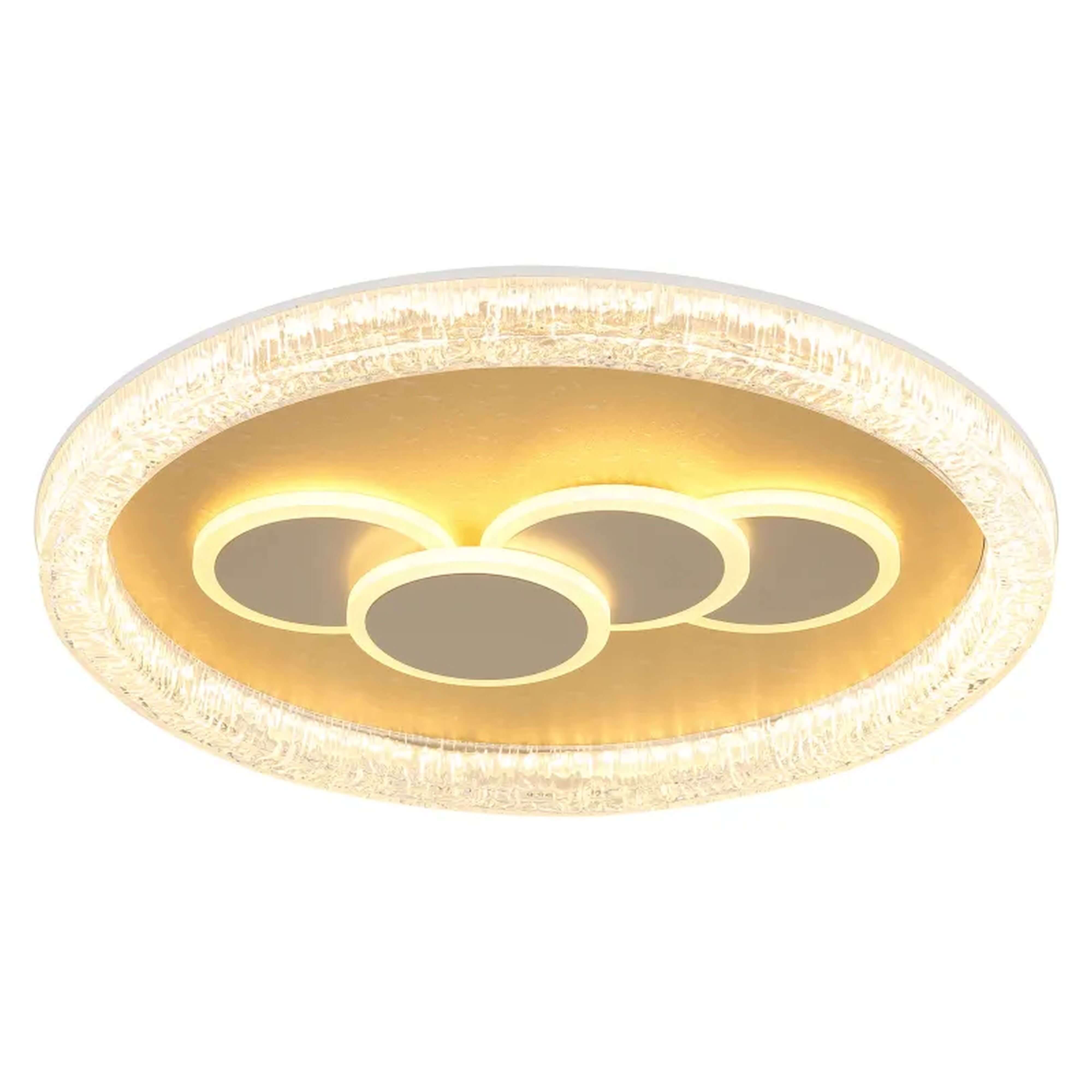 Globo Lighting Loraine stropní světlo 5x40 W bílá-průhledná 48476-40R
