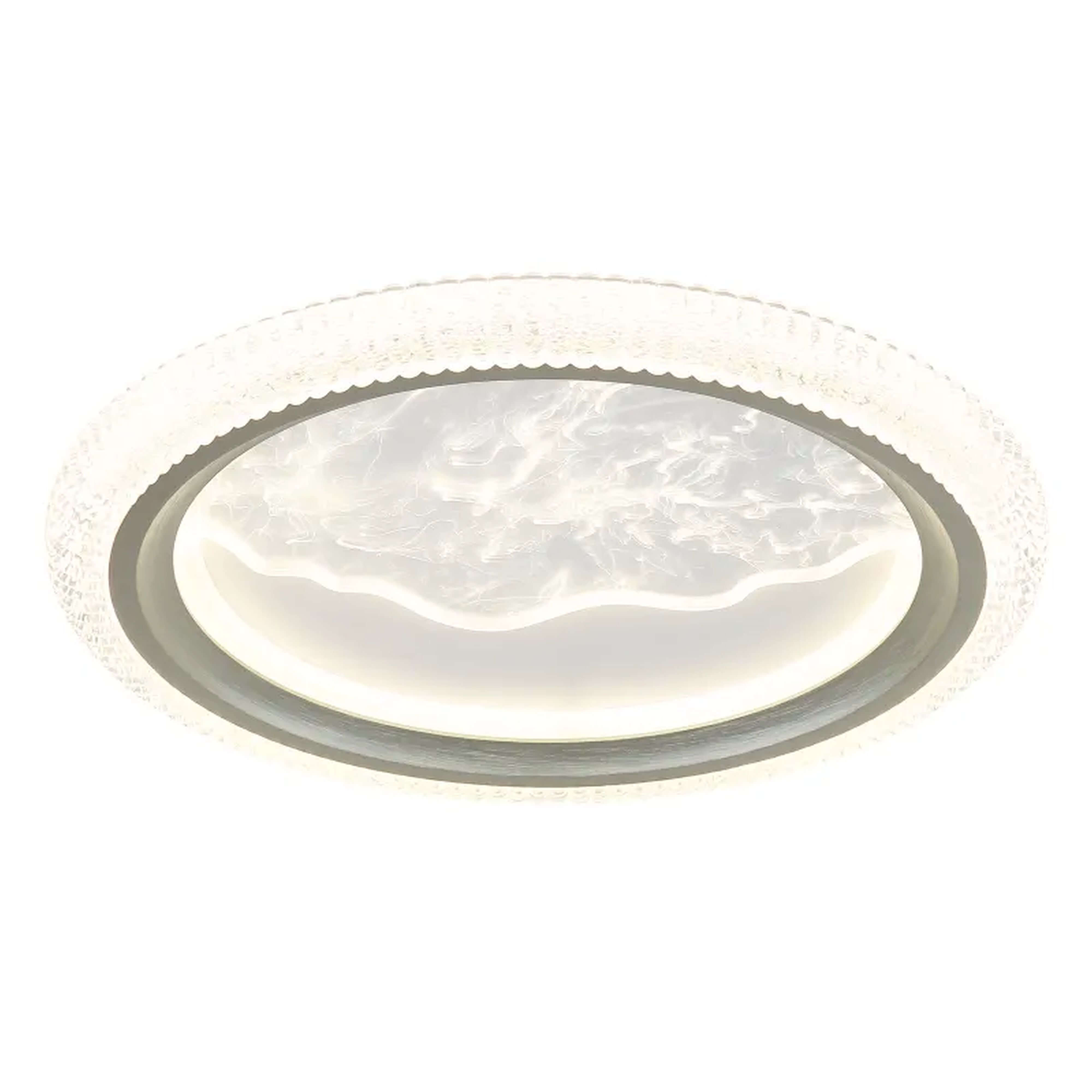 Globo Lighting Odessa stropní světlo 1x28 W průhledná-šedá 48494-28