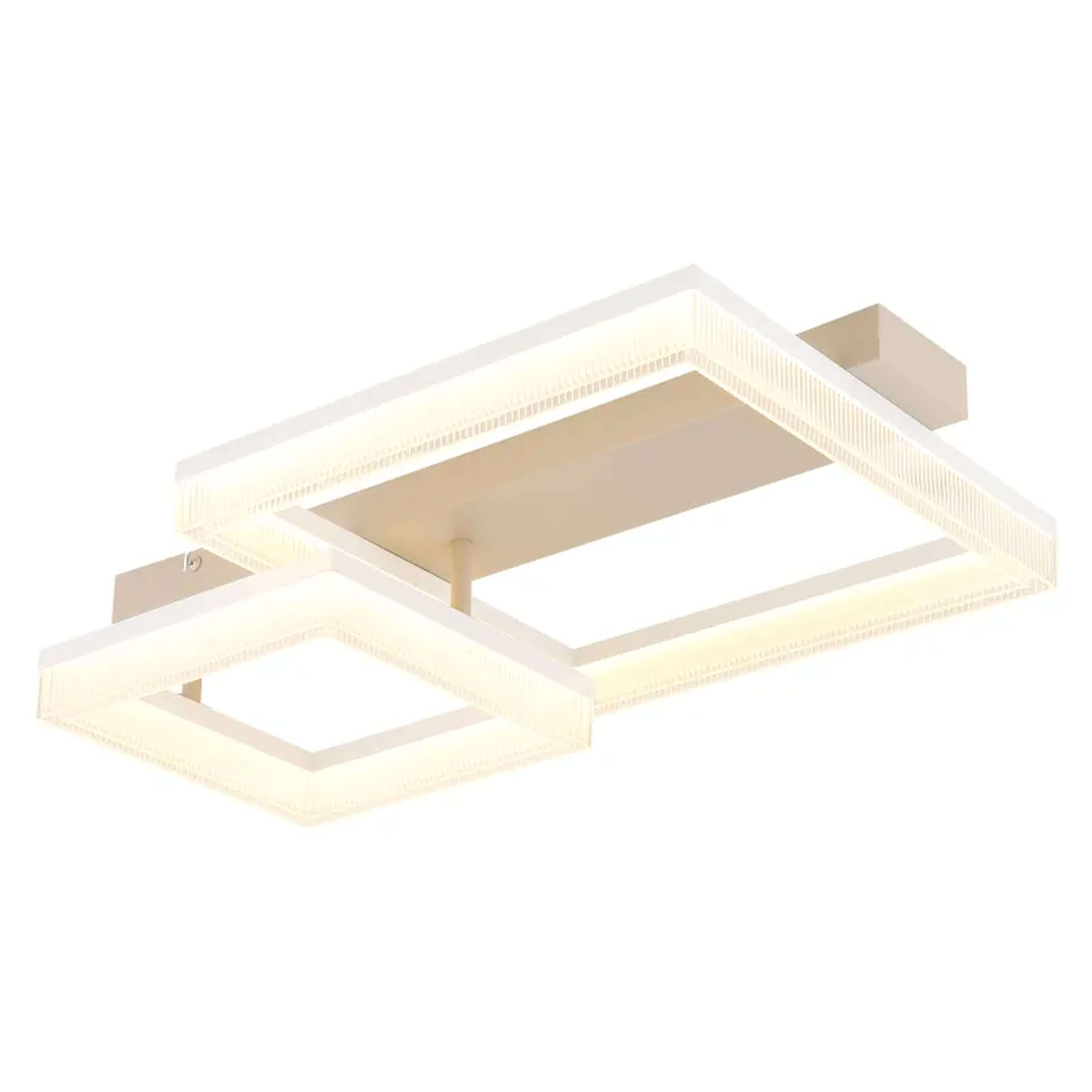 Globo Lighting Marlenne stropní světlo 2x24 W bílá-písková 48047D1
