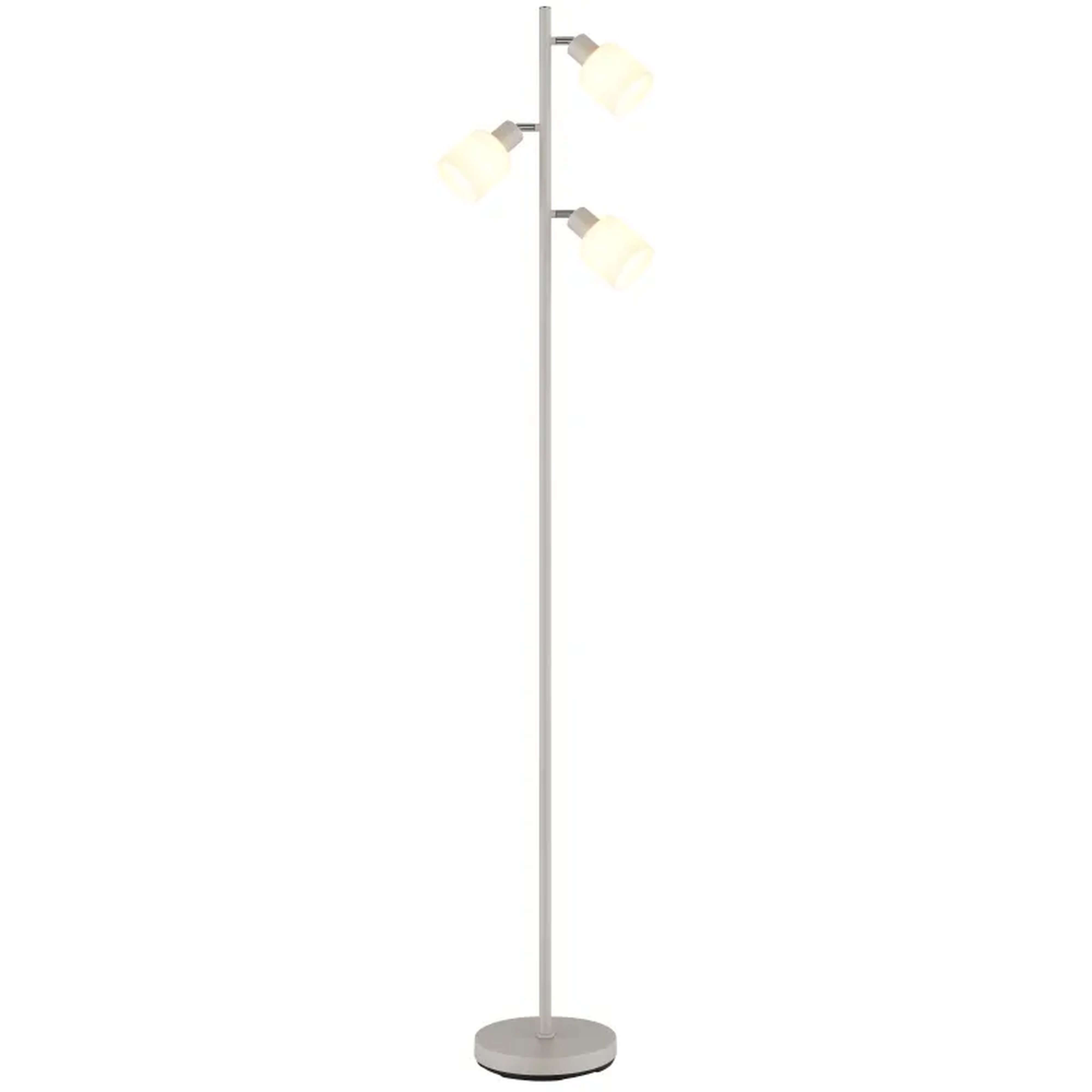 Globo Lighting Trent stojací lampa 1x25 W bílá-písková 54114-3S