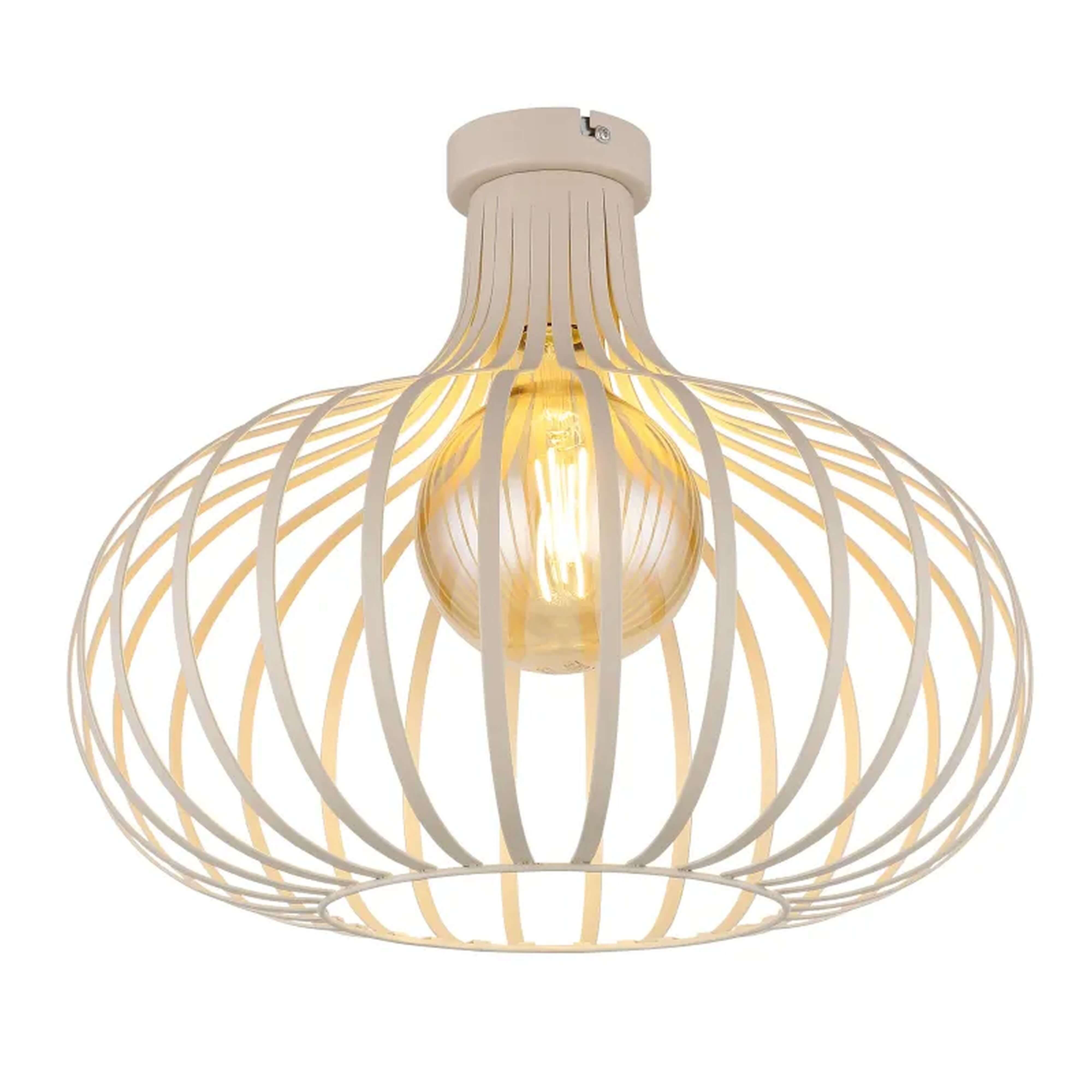 Globo Lighting Mateo stropní světlo 1x60 W krémová 63370119