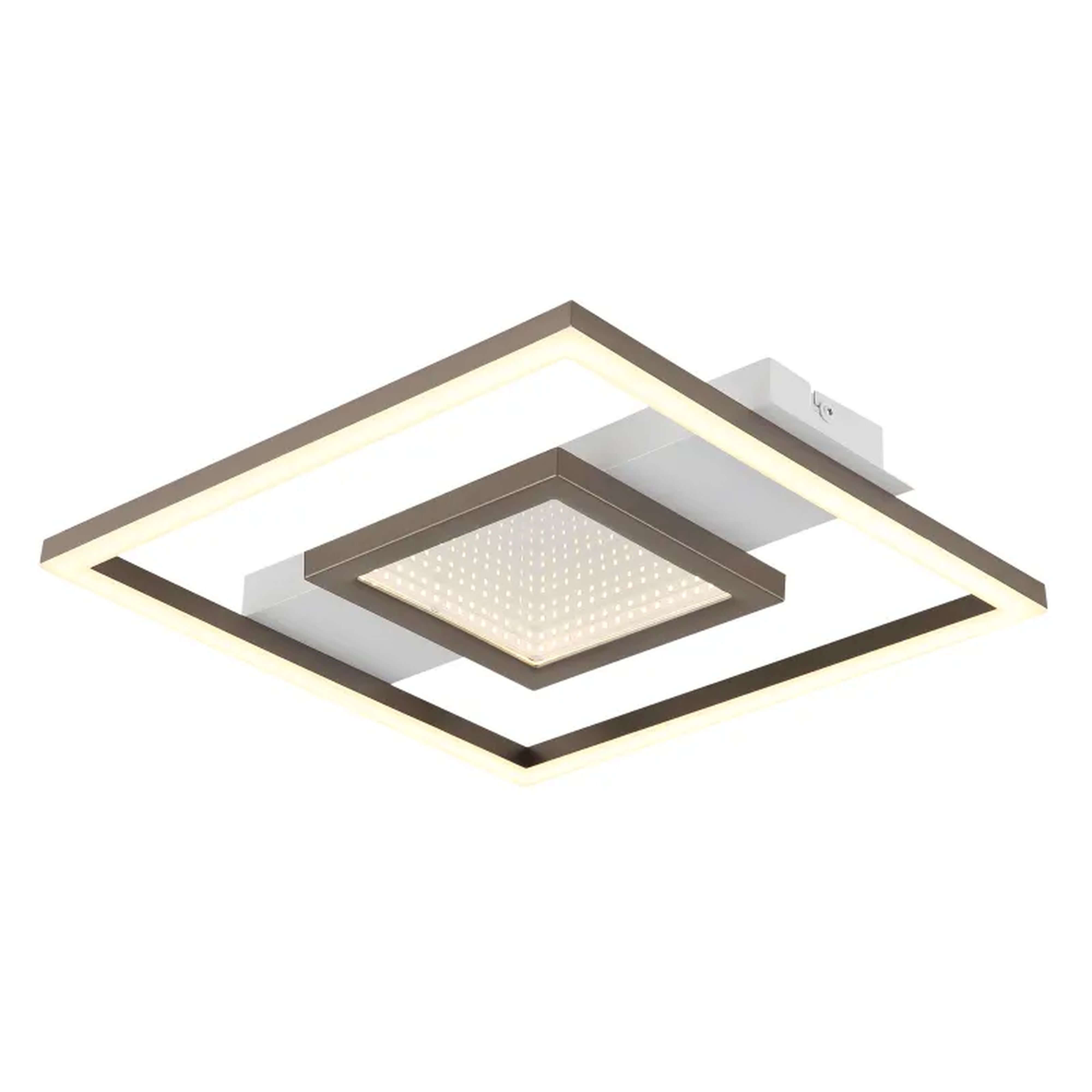 Globo Lighting Pikara stropní světlo 2x18 W bílá-hnědá 67324-24C