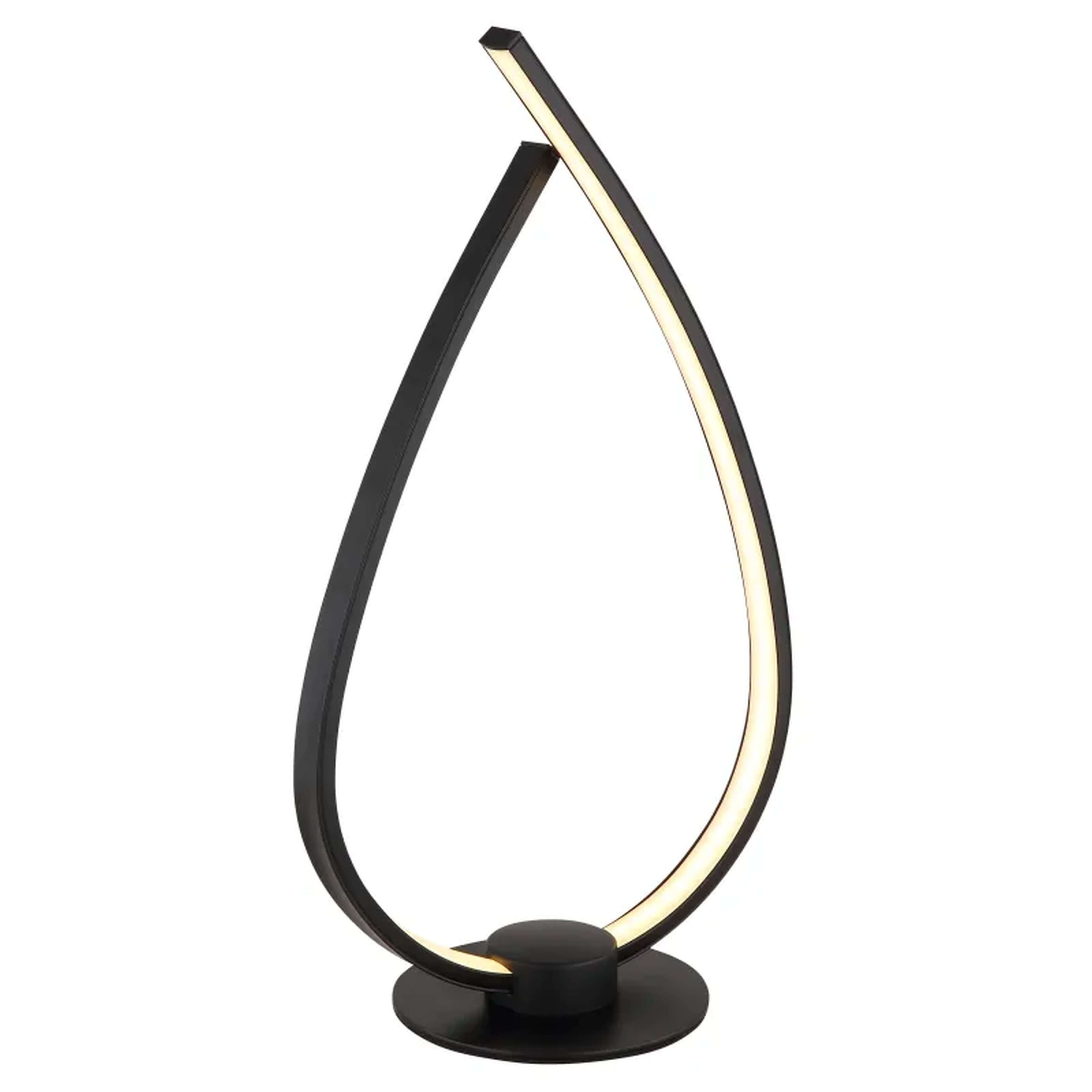Globo Lighting Trina stolní lampa 1x6 W černá 58492B