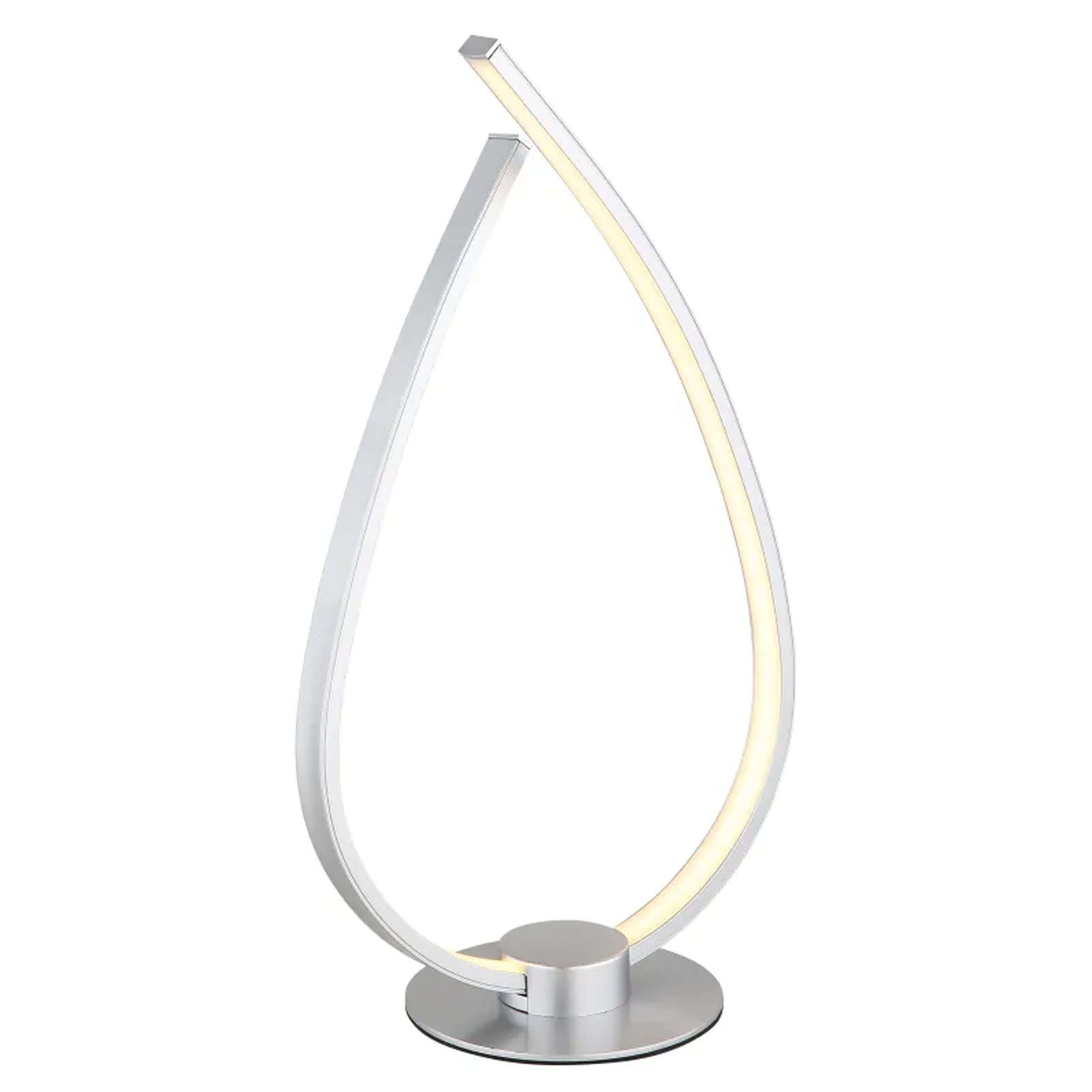 Globo Lighting Trina stolní lampa 1x6 W stříbrná 58492S
