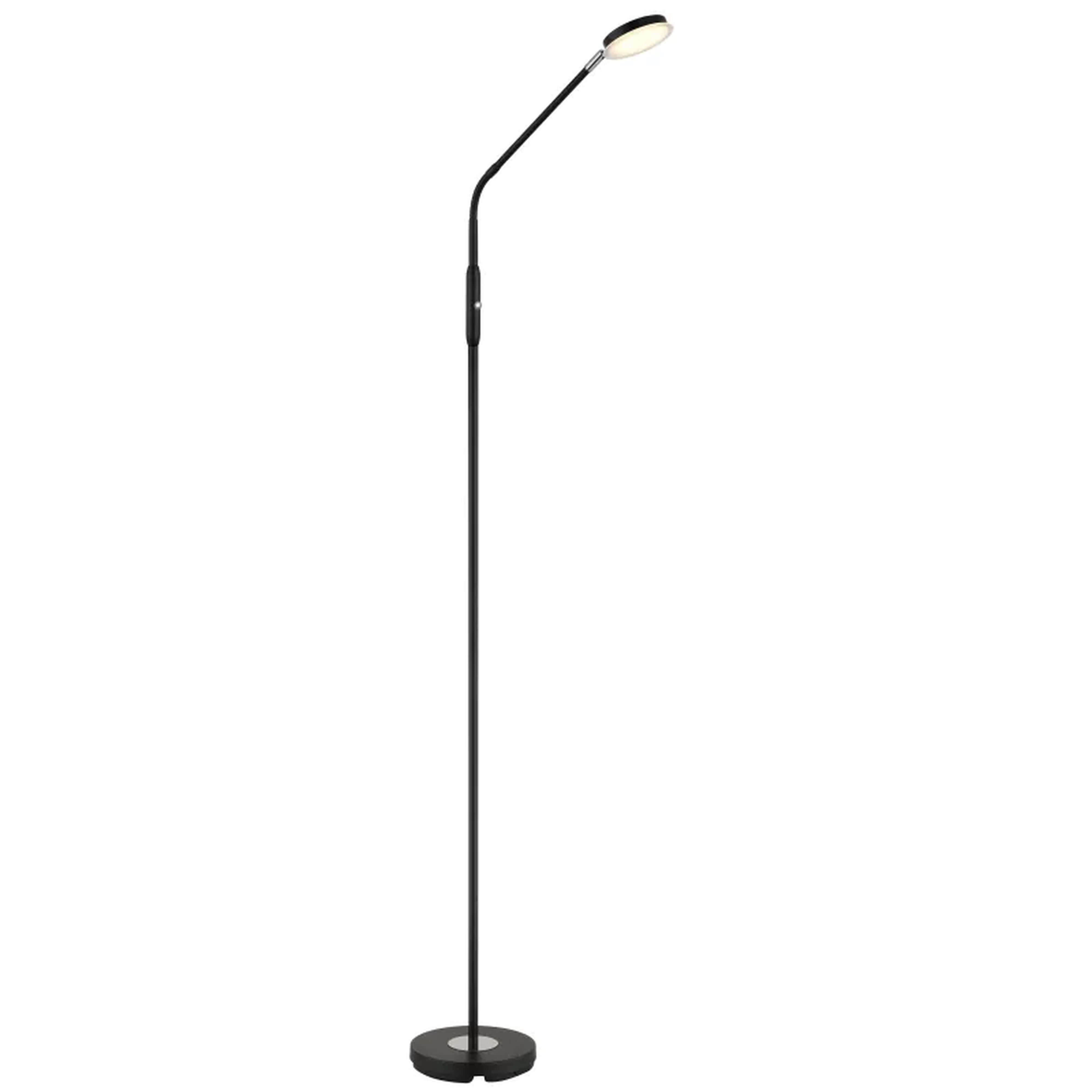 Globo Lighting Silvio stojací lampa 1x6.5 W černá 58504SS