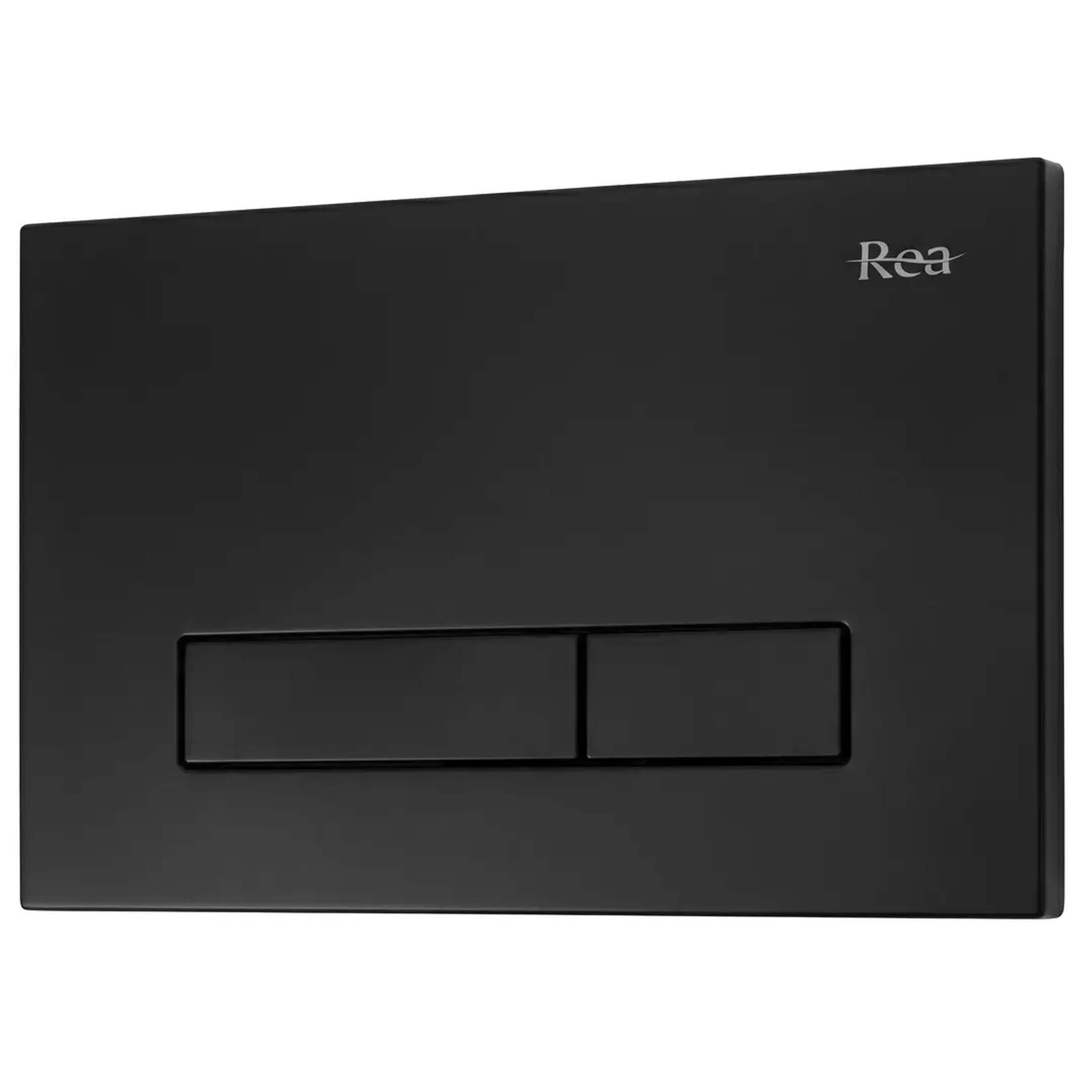 Rea HD splachovací tlačítko pro WC černá REA-E0633