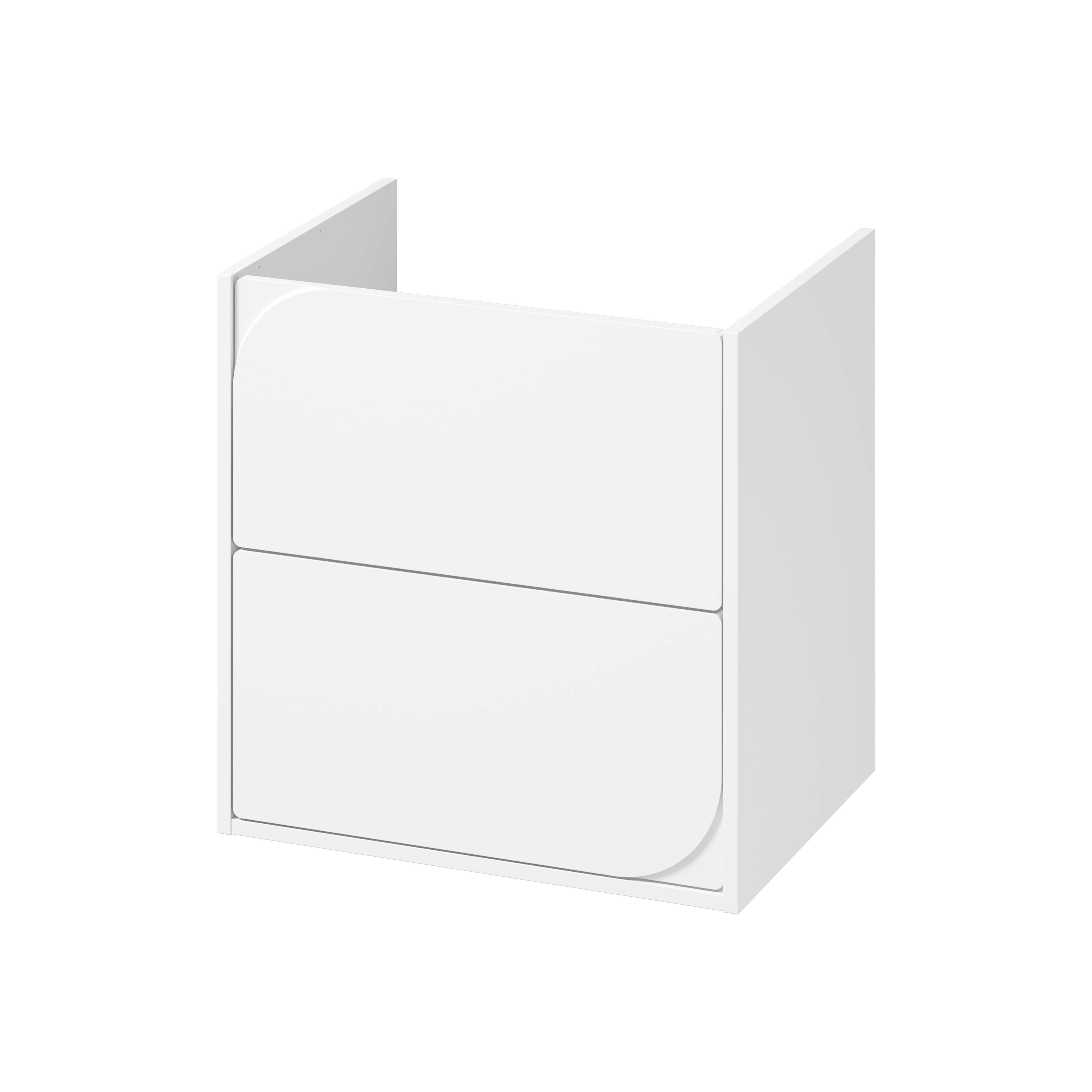 Cersanit Crea II skříňka 59.4x44.7x62.1 cm pod umyvadlo závěsná bílá S1058-020