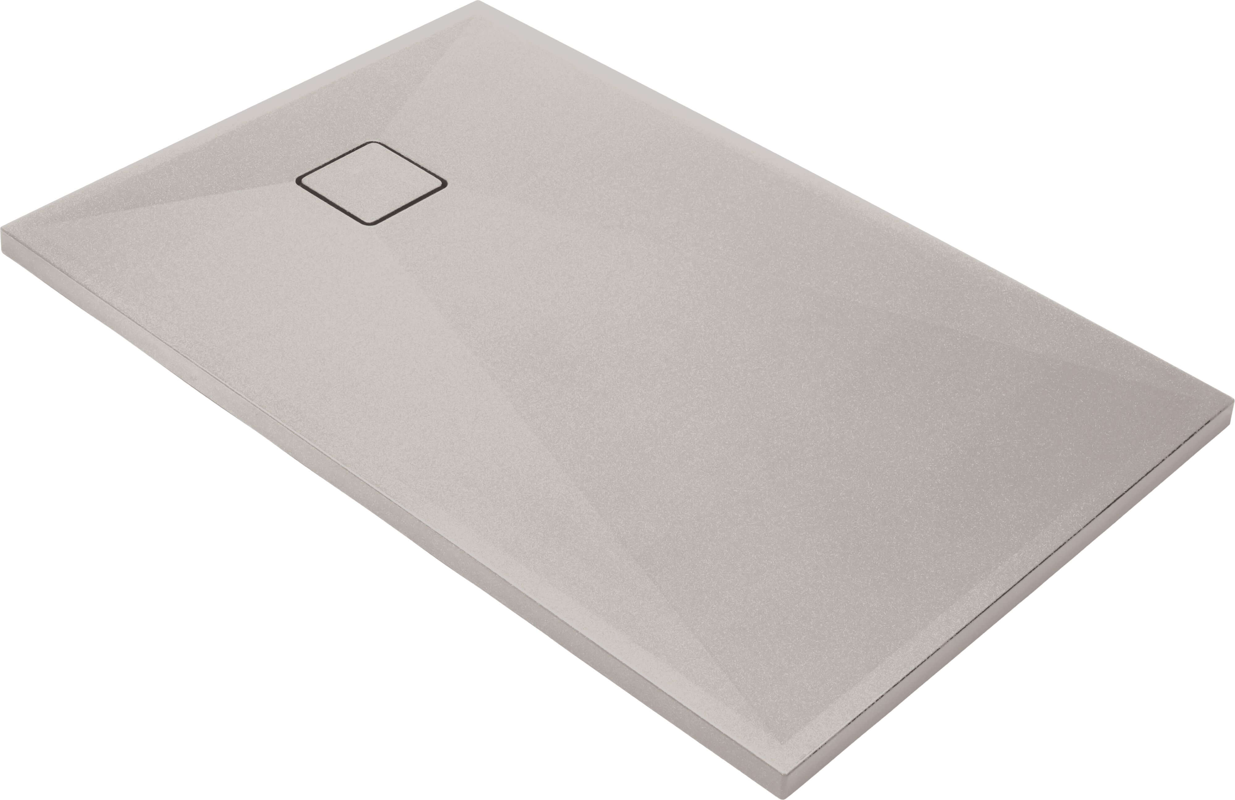 Deante Correo obdélníková sprchová vanička + mřížka 120x80 cm béžová KQR_544B