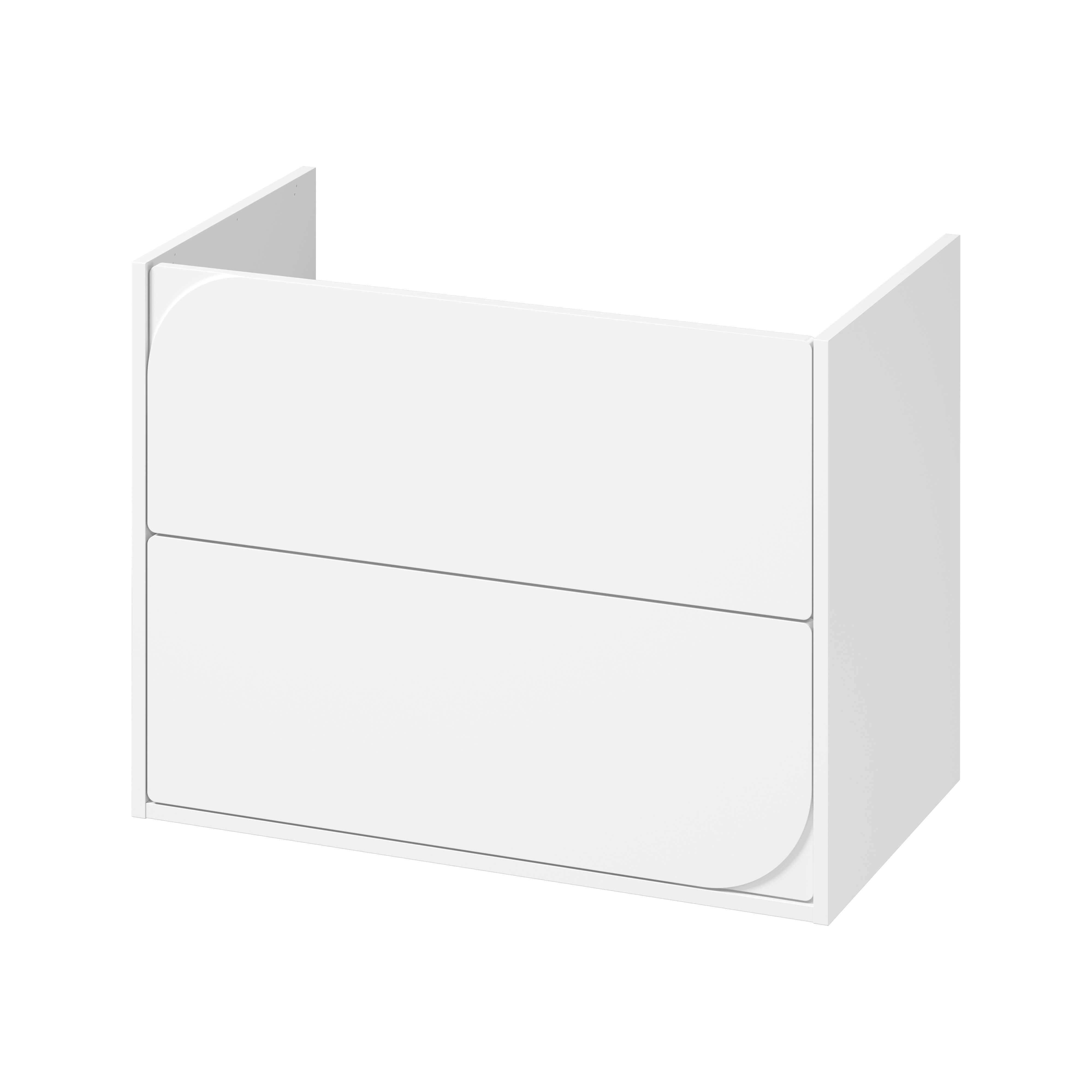 Cersanit Crea II skříňka 79.4x44.7x62.1 cm pod umyvadlo závěsná bílá S1058–021