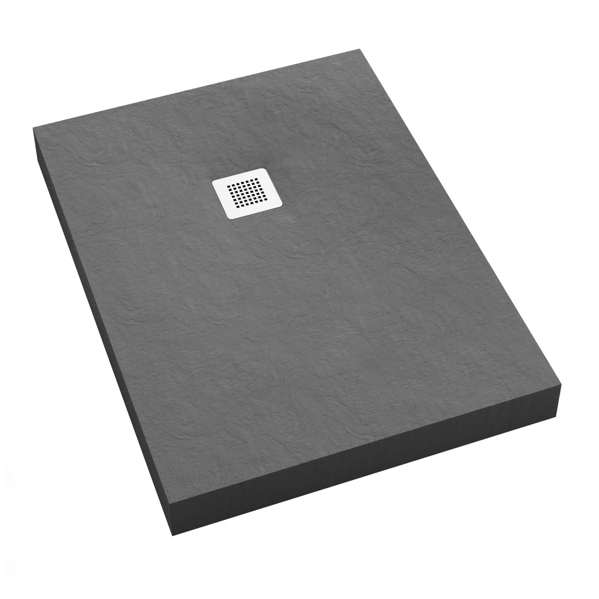 Schedpol New Horizons Grey Stone obdélníková sprchová vanička 160x80 cm šedá 3.3312/S/ST-M2