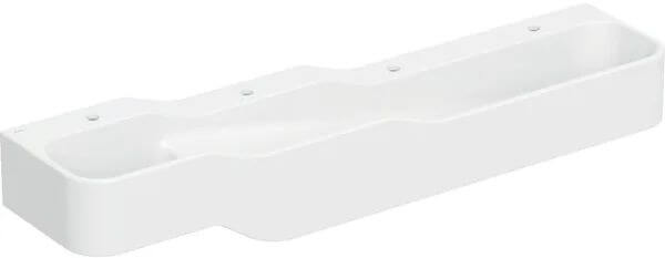 Geberit Bambini umyvadlo 180x39 cm obdélníkový klasický bílá lesk 502.978.00.1